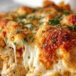 Easy Dump and Bake Chicken Parmesan Casserole 4 Easy Dump and Bake Chicken Parmesan Casserole
