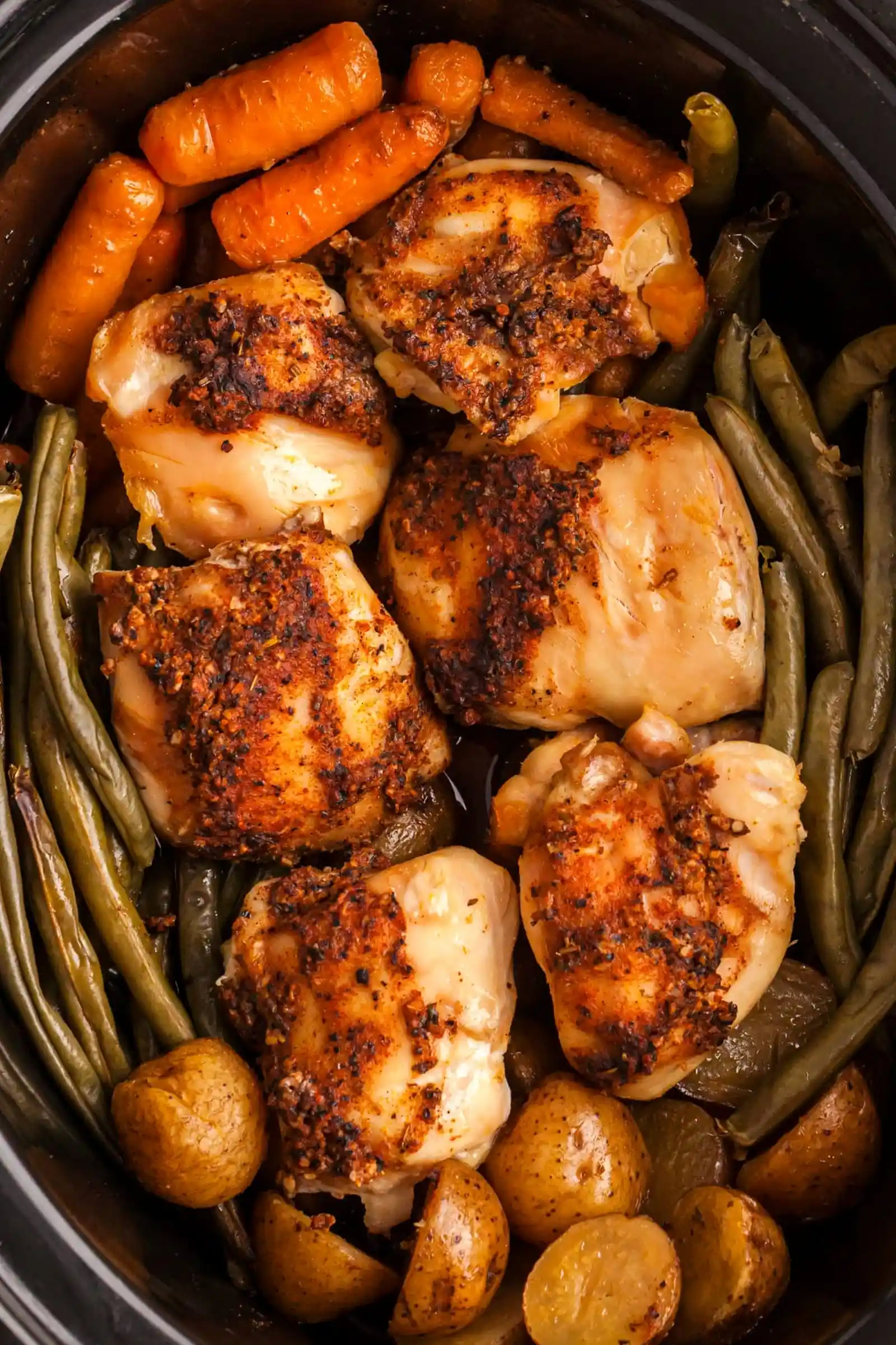 Slow Cooker Chicken with Root Vegetables 3 Recipe image