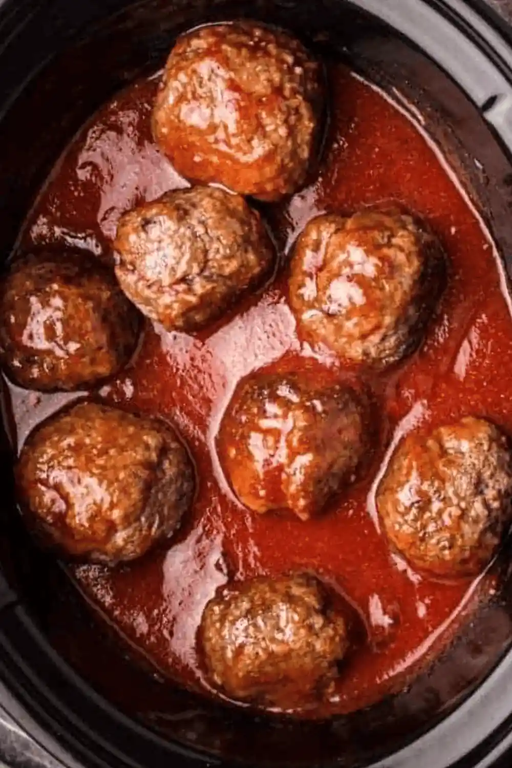 Easy Crock Pot Frozen Meatballs 3 Recipe image