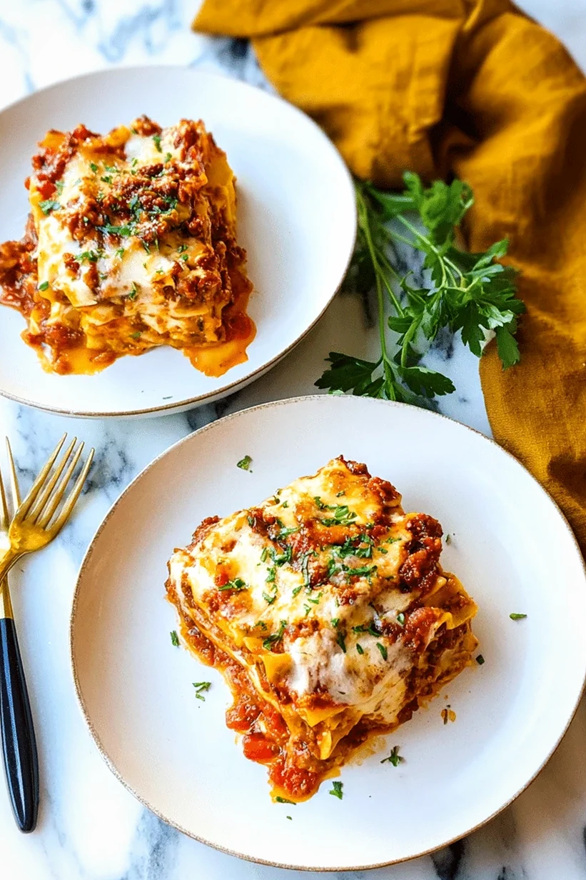 Slow Cooker Lasagna with Minimal Effort 3 Recipe image