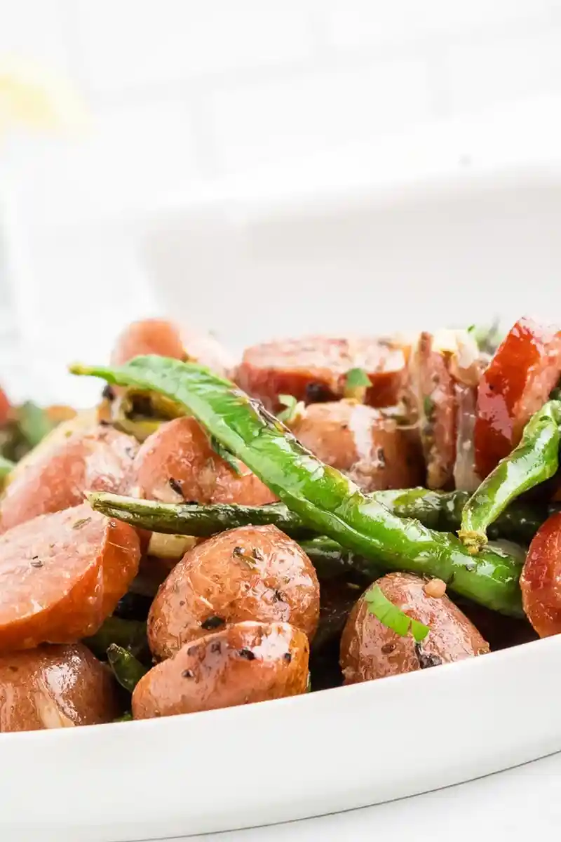 Slow Cooker Smoked Sausage and Potato Stew 3 Recipe image