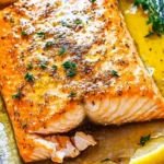 Quick Sheet Pan Lemon Garlic Butter Salmon 4 Quick Sheet Pan Lemon Garlic Butter Salmon