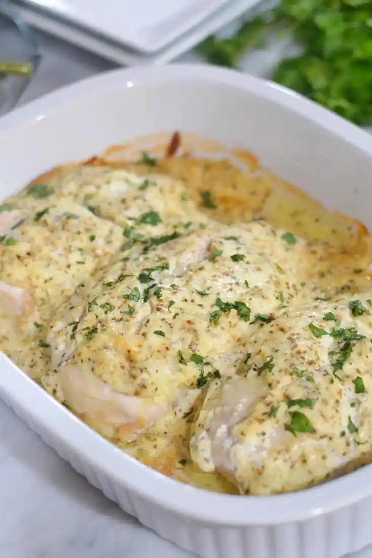 Savory Baked Sour Cream Chicken 3 Savory Baked Sour Cream Chicken
