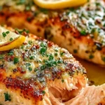 Garlic Butter Baked Salmon 4 Garlic Butter Baked Salmon