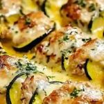Cheesy Garlic Chicken and Zucchini Bake 4 Cheesy Garlic Chicken and Zucchini Bake