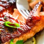 Brown Sugar Glazed Salmon 4 Brown Sugar Glazed Salmon