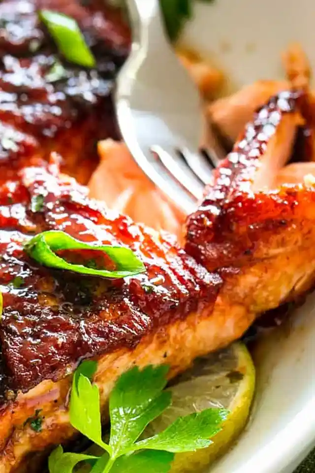 Brown Sugar Glazed Salmon 3 Recipe image