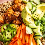 Healthy Salmon Quinoa Bowl 4 Healthy Salmon Quinoa Bowl