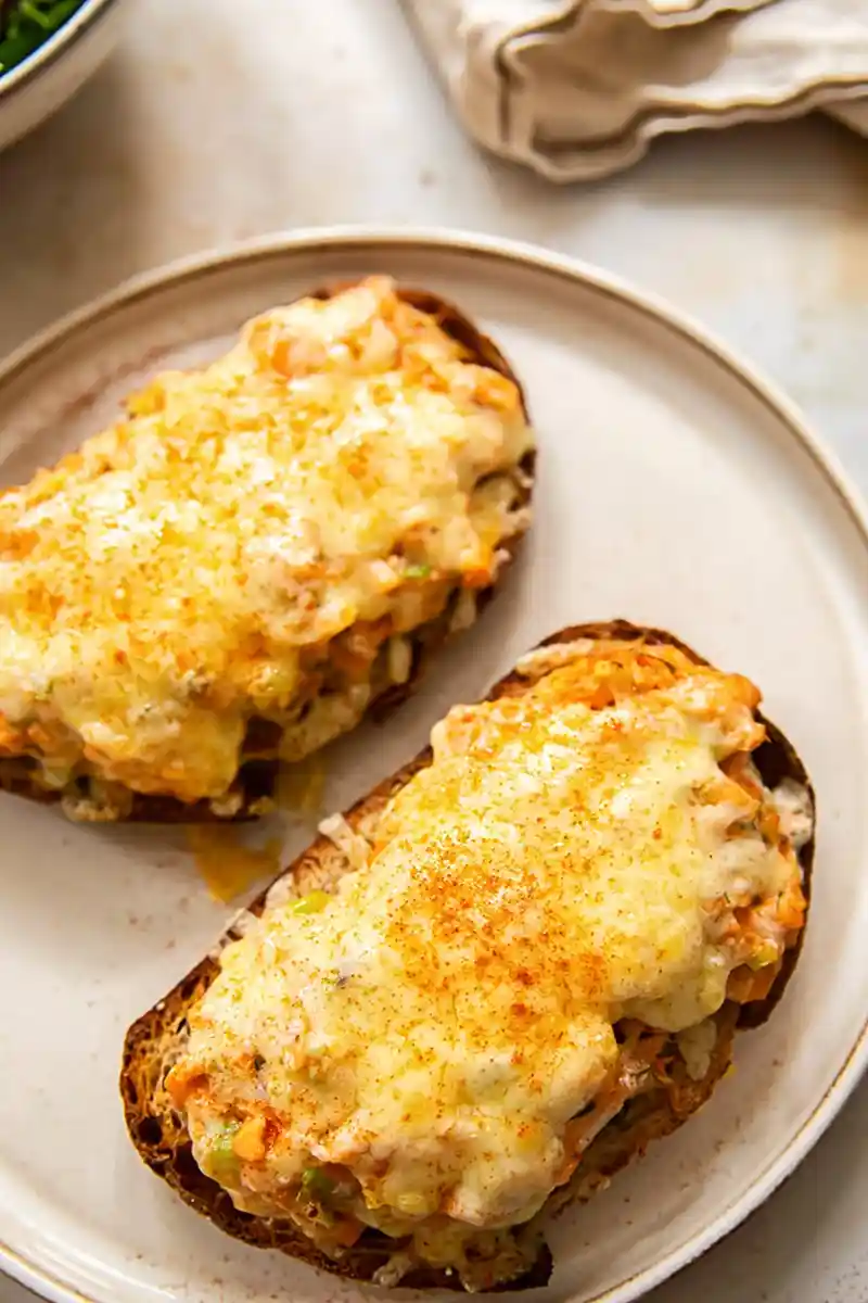 Savory Melted Salmon Sandwiches 3 Recipe image