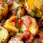 Slow Cooker Savory Swamp Potatoes with Turkey Bacon 4 Slow Cooker Savory Swamp Potatoes with Turkey Bacon