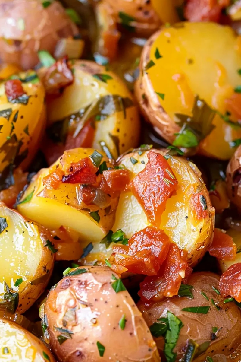 Slow Cooker Savory Swamp Potatoes with Turkey Bacon 3 Recipe image