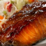 Maple Glazed Salmon 4 Maple Glazed Salmon