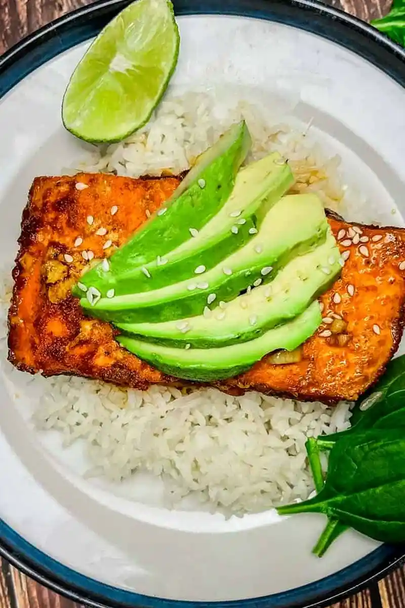 Oven-Baked Maple Soy Glazed Salmon 3 Recipe image