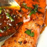 Zesty Oven Baked Salmon 4 Zesty Oven Baked Salmon