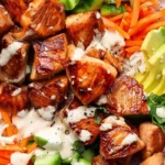 Bang Bang Salmon Rice Bowl 4 Bang Bang Salmon Rice Bowl