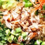 Crispy Rice Salmon Salad with Creamy Sriracha Dressing 4 Crispy Rice Salmon Salad with Creamy Sriracha Dressing