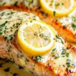 Creamy Lemon Butter Baked Salmon Fillets 4 Creamy Lemon Butter Baked Salmon Fillets