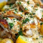 Slow Cooker Cheesy Ranch Chicken and Potatoes 4 Slow Cooker Cheesy Ranch Chicken and Potatoes
