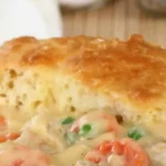 Slow Cooker Chicken Pot Pie with Biscuits 4 Slow Cooker Chicken Pot Pie with Biscuits