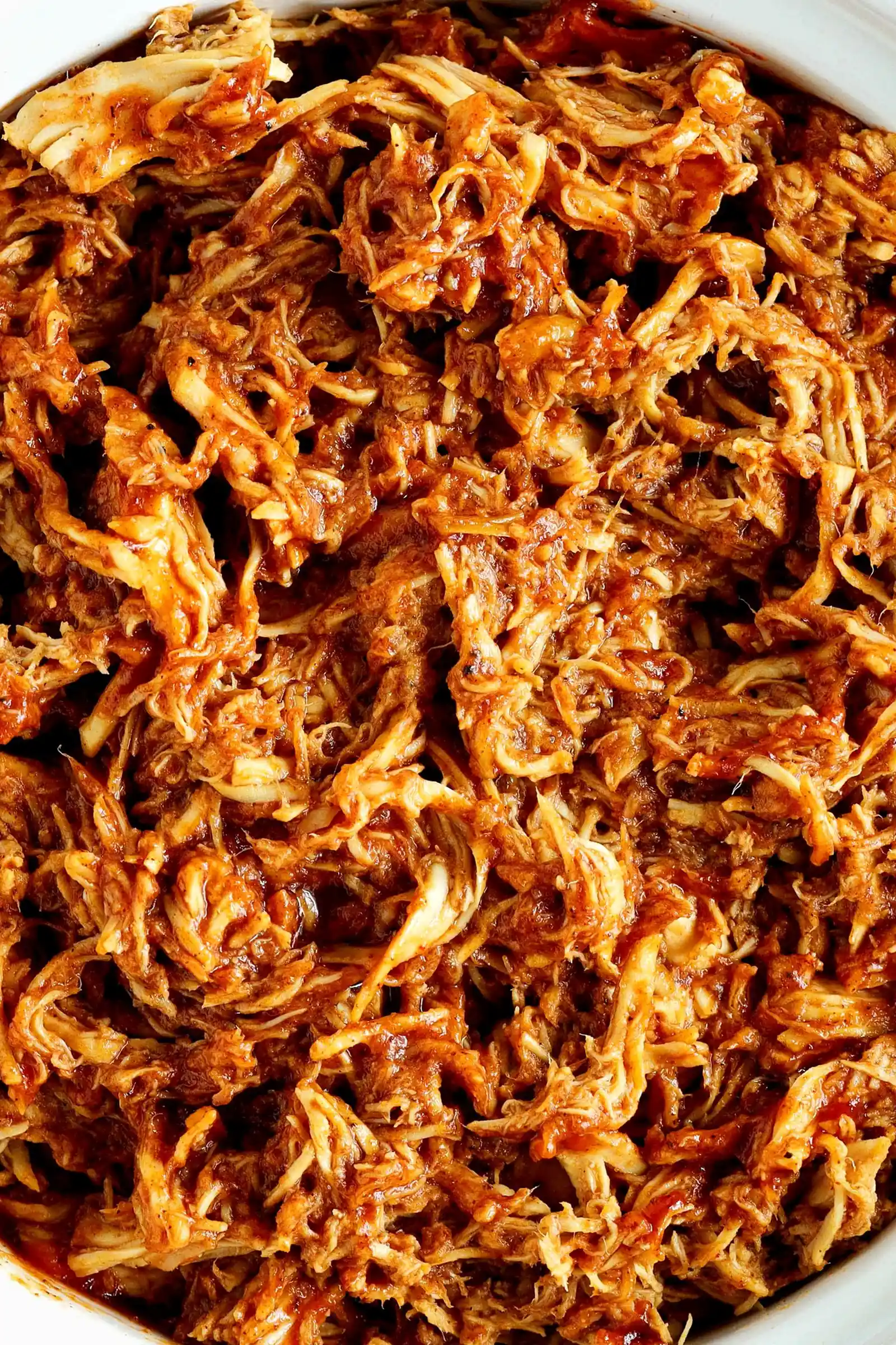 Easy Slow Cooker Pulled BBQ Chicken 3 Recipe image