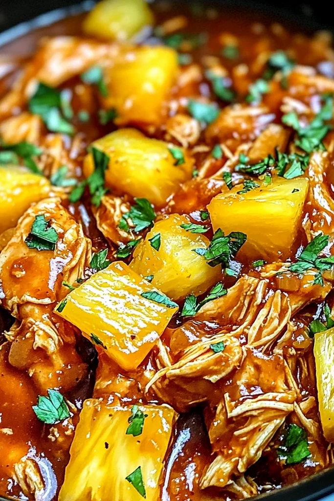 Tropical Slow Cooker Chicken Delight 3 Recipe image