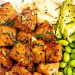Savory Teriyaki Salmon Bowls 4 Savory Teriyaki Salmon Bowls