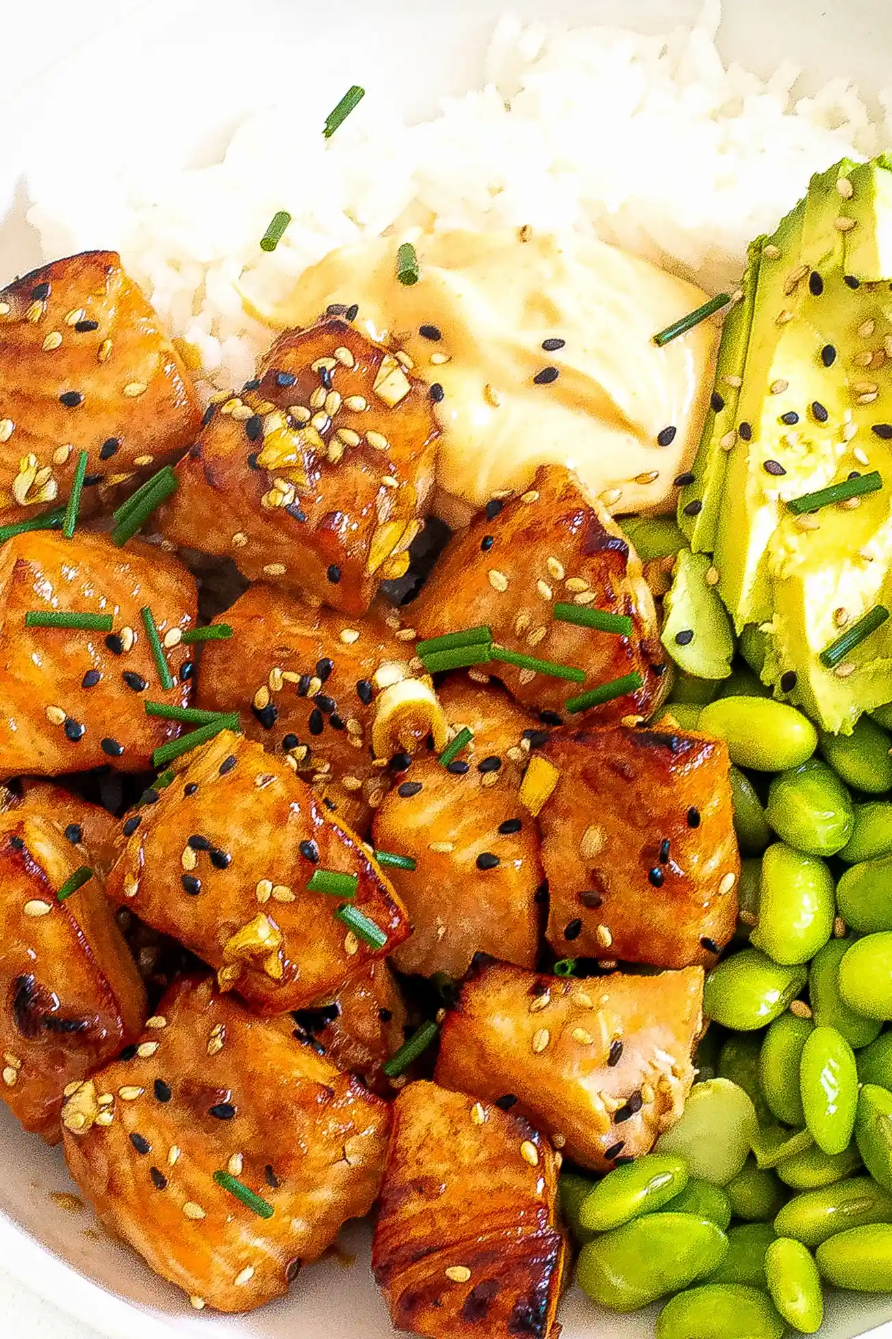 Savory Teriyaki Salmon Bowls 3 Recipe image