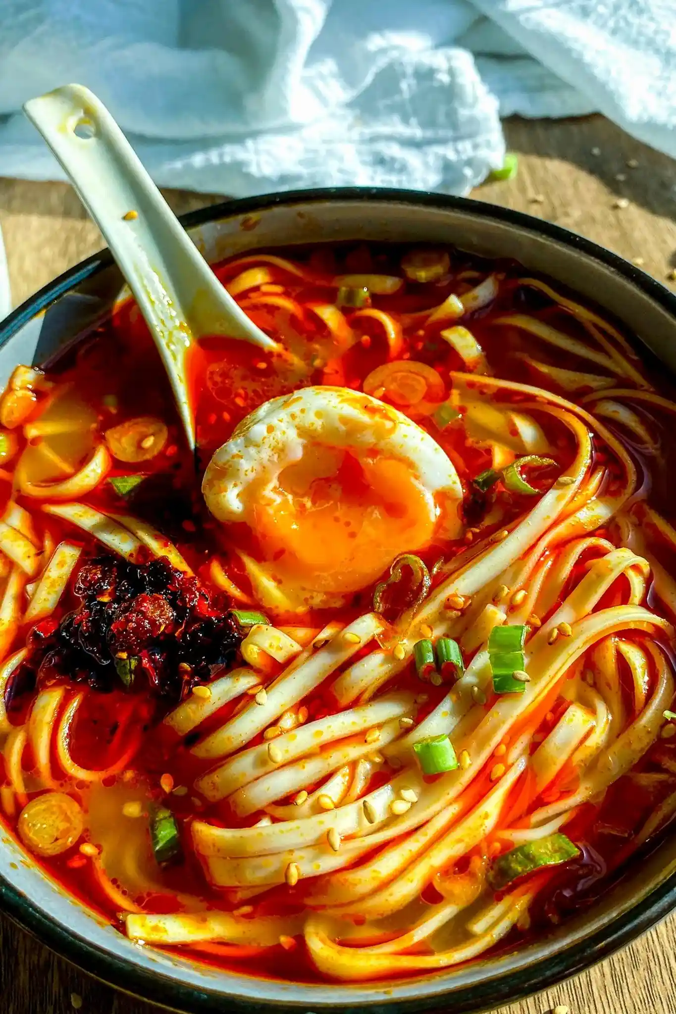 Garlic Miso Noodle Soup 3 Garlic Miso Noodle Soup
