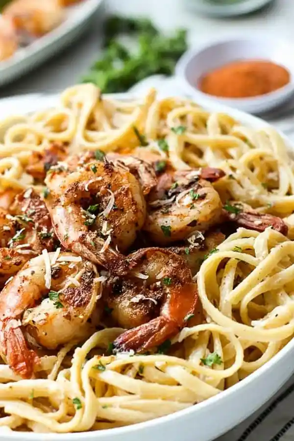 Blackened Shrimp Pasta 3 Blackened Shrimp Pasta