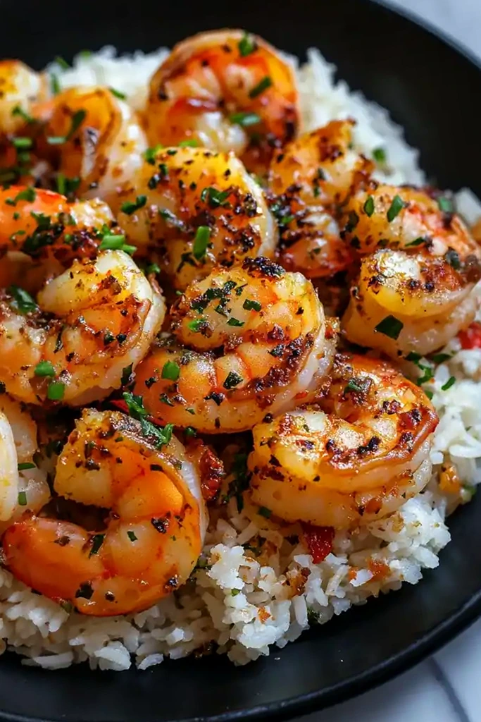 Garlic Butter Shrimp and Rice (30-Minutes) 3 Garlic Butter Shrimp and Rice (30-Minutes)