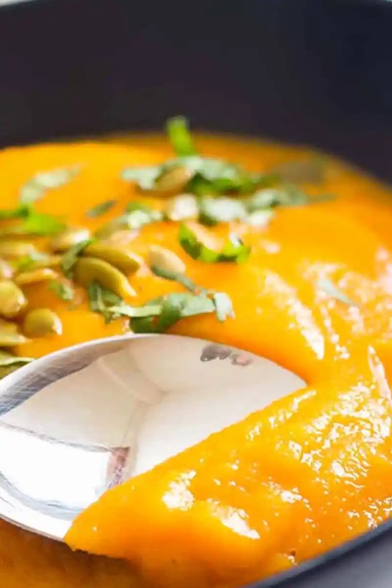 Roasted Butternut Squash and Carrot Soup 3 Roasted Butternut Squash and Carrot Soup