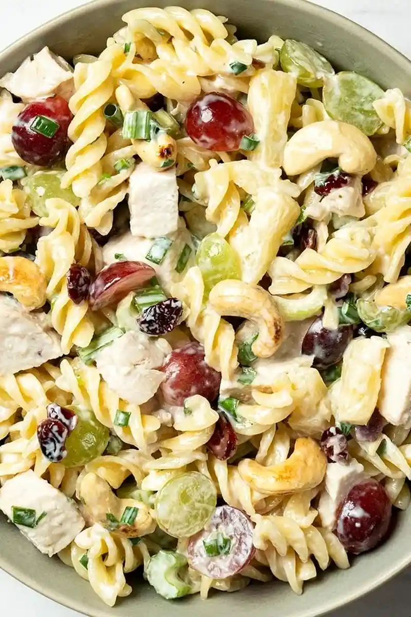 Chicken Cashew Pasta Salad 3 Chicken Cashew Pasta Salad