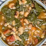 Instant Pot Collard Green and Black Eyed Pea Soup 4 Instant Pot Collard Green and Black Eyed Pea Soup