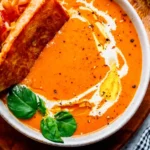 Creamy Roasted Tomato Bisque Soup 4 Creamy Roasted Tomato Bisque Soup