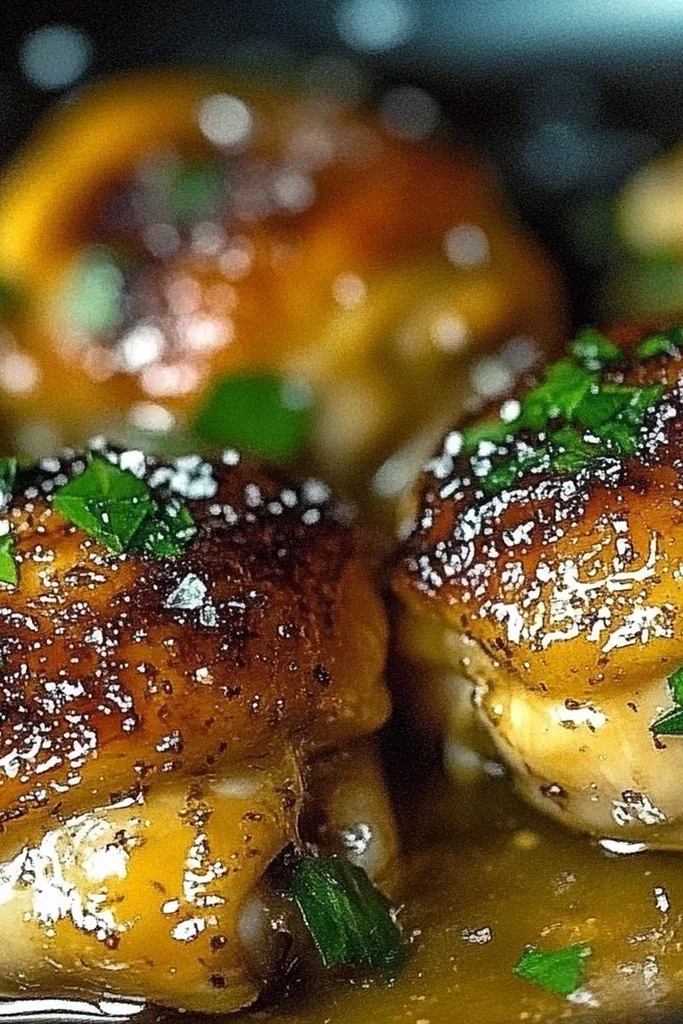 Garlic Parmesan Chicken Thighs 3 Garlic Parmesan Chicken Thighs