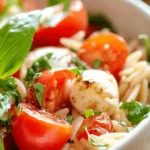 Caprese Orzo Salad 4 Caprese Orzo Salad