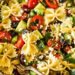 Classic Greek Pasta Salad 4 Classic Greek Pasta Salad