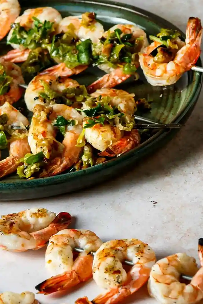Grilled Shrimp with Shishito Pepper Gremolata 3 Grilled Shrimp with Shishito Pepper Gremolata