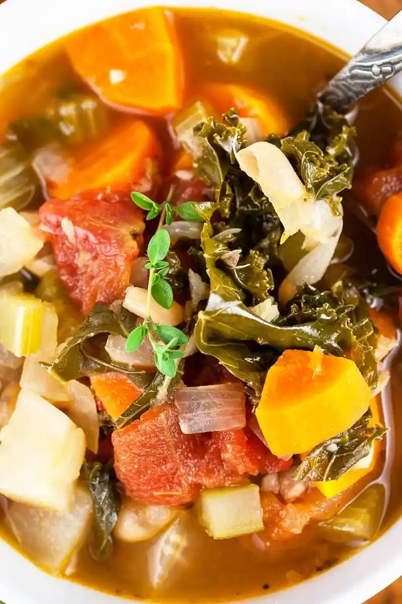 Harvest Vegetable Soup 3 Harvest Vegetable Soup