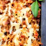 Low Calorie Baked Spaghetti 4 Low Calorie Baked Spaghetti