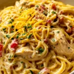 Ultimate Crockpot Chicken Spaghetti: Easy & Creamy Dinner 4 Ultimate Crockpot Chicken Spaghetti: Easy & Creamy Dinner