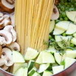 One Pot Zucchini Mushroom Pasta 4 One Pot Zucchini Mushroom Pasta