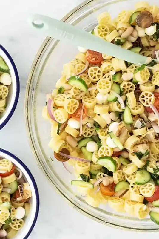 Nutritious and Simple Pasta Salad with Chicken 3 Nutritious and Simple Pasta Salad with Chicken