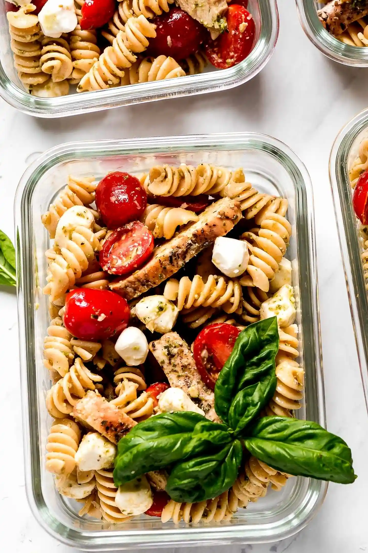 Flavorful Chicken and Pesto Pasta Salad 3 Flavorful Chicken and Pesto Pasta Salad