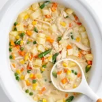 Slow Cooker Chicken Pot Pie Soup 4 Slow Cooker Chicken Pot Pie Soup