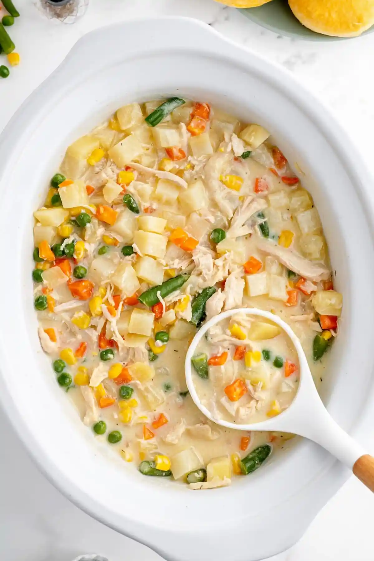Slow Cooker Chicken Pot Pie Soup 3 Slow Cooker Chicken Pot Pie Soup