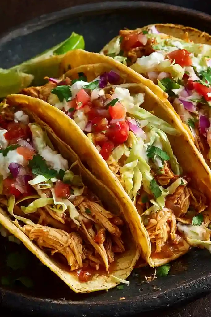 Slow Cooker Chicken Tacos 3 Slow Cooker Chicken Tacos