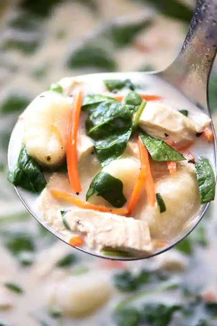 Slow Cooker Creamy Chicken and Gnocchi Soup 3 Slow Cooker Creamy Chicken and Gnocchi Soup