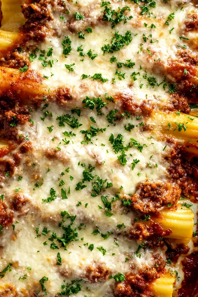 The Best Stuffed Manicotti with Meat Sauce 3 The Best Stuffed Manicotti with Meat Sauce