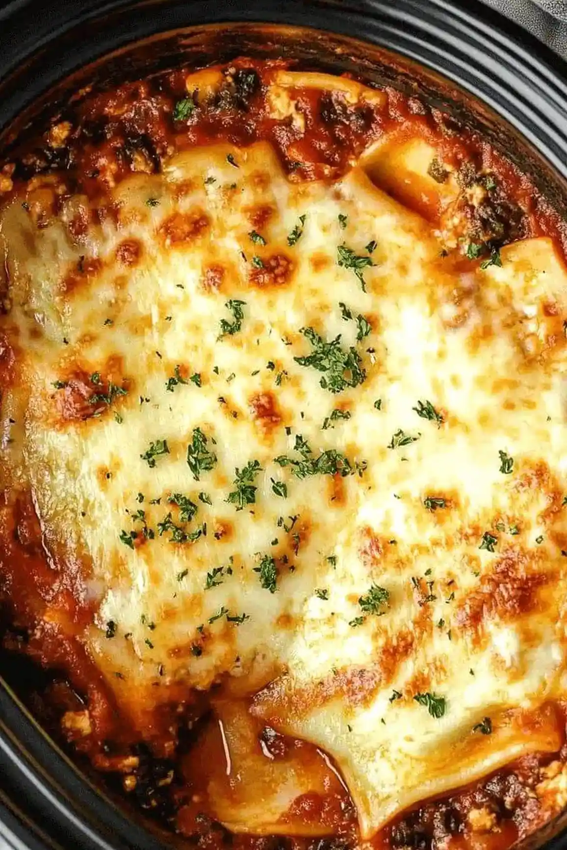 Easy Slow Cooker Ravioli Lasagna 3 Easy Slow Cooker Ravioli Lasagna